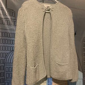 Gray Stamford Cardigan Sweater